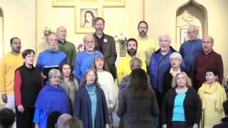 Choir sings: :"Blessed"    1/31/2016