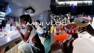 KOREA VLOG | A weekend in Daegu, drinks with friends, Solo Dinner, Morning Yoga