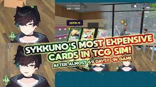 $3731.11! Sykkuno's MOST EXPENSIVE CARDS so far in TCG Sim after almost 69 DAYS OPENING PACKS!