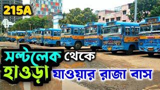 Sector 5 to Howrah - 215 Bus - Most Unique Bus Route of Newtown to Howrah