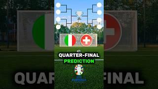 My EURO 2024 quarter final prediction  #euro2024 #footballshorts #football #soccer