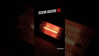 Don’t use room heater in close room  it’s very dangerous ️#viral #facts #shorts #winter