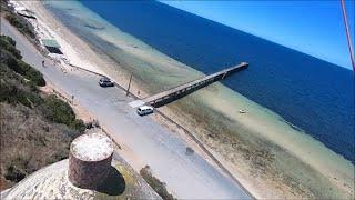 Wool Bay & Buzzing a Lime Kiln, Paragliding Yorke Peninsula South Australia