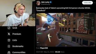 xQc Confirms 3rd Person Shooter MOBA "Deadlock" was The NDA Game He Can't Speak About