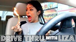 THIS WENT WRONG!! DRIVE THRU WITH LIZA!