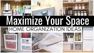 9 UNIQUE Space Saving Ideas & Organization Products TO MAXIMIZE YOUR SPACE!