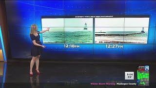 Seiche sloshes Lake Michigan before weekend storm