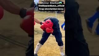 Uzb Milliy gvardiya krap sinovlari