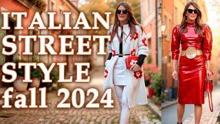 **Venice Street Style 2024 | Top Italian Fall Fashion Trends **