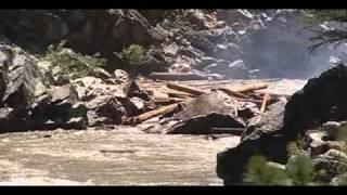 Pistol Creek logjam on the Middle Fork Salmon River