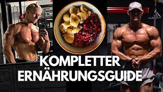 ERNÄHRUNG - So erreichst du deinen TRAUMKÖRPER (Kraft & Ausdauersport)