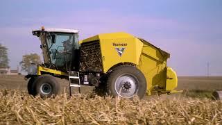 ZR5 Self-Propelled Round Baler Performs in Cornstalks | Vermeer Agriculture Equipment