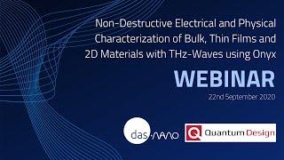 QDI & das-Nano WEBINAR - Non-Destructive Characterization with THz waves