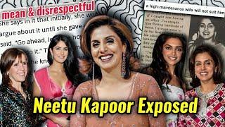 NEETU KAPOOR BEING MANIPULATIVE: DISRESPECTING KATRINA & DEEPIKA BECAUSE THEY DATED RANBIR