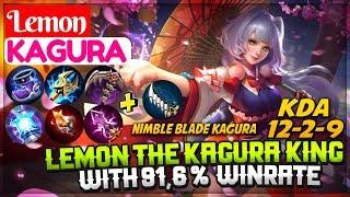 Lemon The Kagura King With 91,6 %  Winrate [ Lemon Kagura ] L e m o n Kagura Mobile Legends