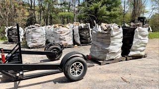Log Lift Firewood 1/3 Cord Bag Delivery Made Easy