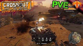 Crossout PvE Multiplayer Gameplay 2022 - PvE Battles 140 - No Commentary