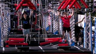 Colin Cella and Luke Milman's Second Race on the American Ninja Warrior Junior Qualifier