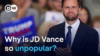 JD Vance: The most unpopular vice president nominee in decades? | DW News