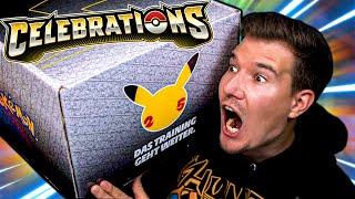 Wir öffnen ein XXL Pokémon Celebrations Paket!  Opening