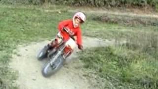 TEO PISTARINO AT BACKYARD MOTOCROSS ON BETA