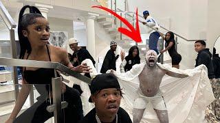 GHOST IN THE HOUSE PRANK!! (SCARY)