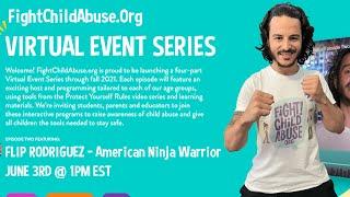 Fight Child Abuse Virtual Event - Flip Rodriguez