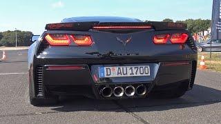 Chevrolet Corvette C7 Z06 'Black Diva' - BRUTAL ACCELERATIONS!