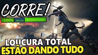 CORRE! MUITOS Jogos para PC de GRAÇA e com ATÉ 92%off!