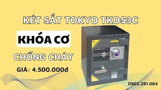 Mua két sắt ở đâu tốt tại tphcm TOKYO TKO53C KHÓA CƠ | Địa chỉ bán két sắt tại huyện củ chi, nhà bè