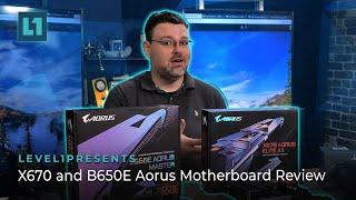 X670 and B650E Aorus Motherboard Review