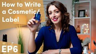 How to Write Cosmetic Labels - Beauty Product Packaging Tips