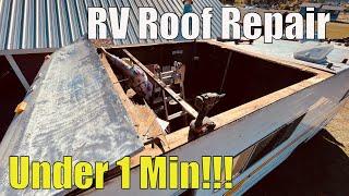 1977 Winnebago Brave D26RT Leaky Roof Repair