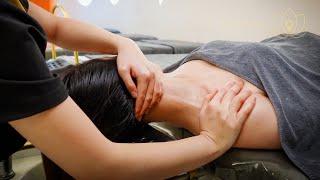 ASMR  Hair wash, Neck, Nape, Shoulder & Scalp massage will make you feel sleepy at Victory Spa