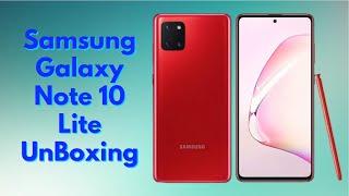 Samsung Galaxy Note 10 Lite UnBoxing | Contents, Features |