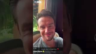 Liam Payne shares final social media post from Argentina