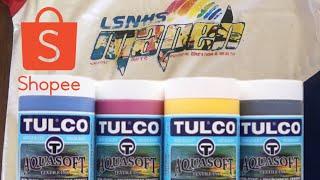 CMYK Tshirt printing using our new Tulco CMYK products, mabibili sa shopee #shopee