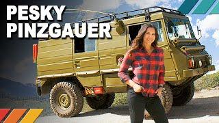 PESKY PINZGAUER: Cranky Vintage 4x4 Military Truck at Hagar's South Lake Tahoe Garage | EP19