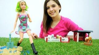 Видео для девочек. Барби уезжает жить в деревню!