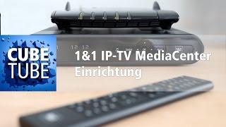 1&1 IP-TV MediaCenter anschließen und einrichten