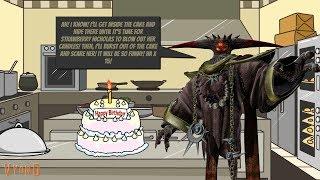Black Doom Scares Strawberry Nicholas on her Birthday (Shoutouts in Desc!!!)