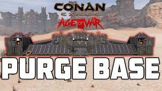 My Purge Base for Chapter 4 Age of War in Conan Exiles