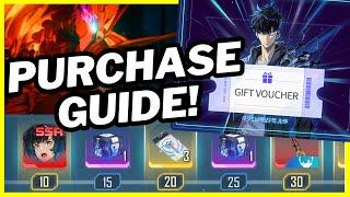 [Solo Leveling: Arise] Shop Guide! P2W BEST VALUE PURCHASES! Do Not Miss These Discounts!