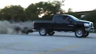 THE RIGG Cummins Turbo Diesel black smoke rolling coals