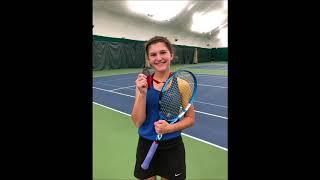 Emily Rahrick 2018 Owatonna tennis