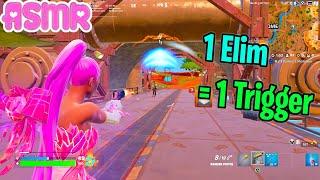 ASMR Gaming  Fortnite Solo 1 Elim = 1 Trigger Word Relaxing Controller Sounds Whispering 