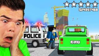 Playing GTA 5 In MINECRAFT! (5 Star Wanted)