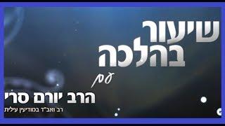 הלכות ארבע מינים - הרב יורם סרי