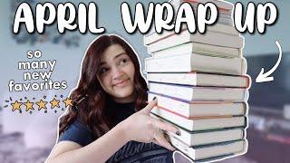 I read 15 books in April and read my favorite book of the year so far  [April Wrap Up]