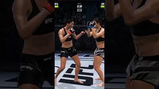 #viral #viralshorts Alexa Grasso Vs Tatiana Suarez Brutal Knockout#mma #ufc #shorts